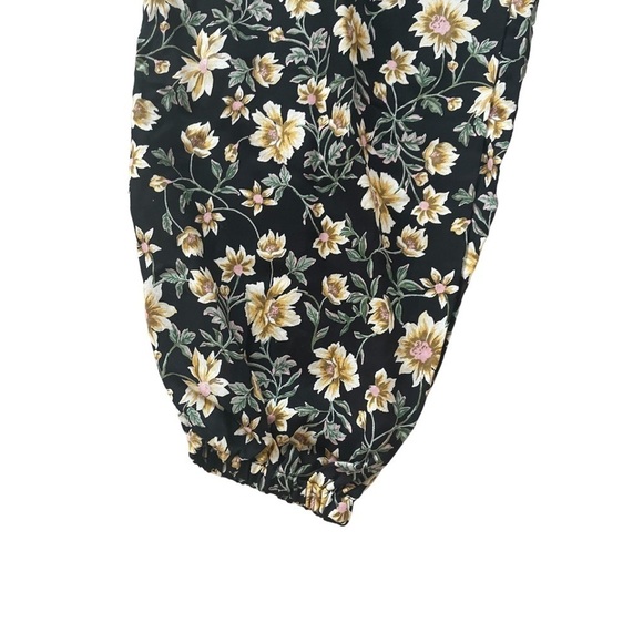 Angie | Women's Floral Jogger Pants | Size S - Picture 2 of 6